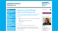 Desktop Screenshot of edinburghparkinsons.org